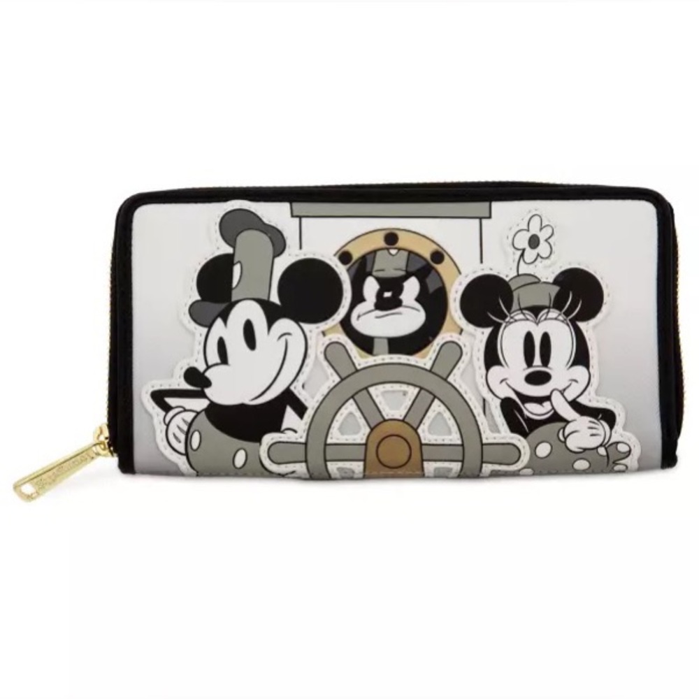 NWT ✨ Steamboat Willie Wallet Disney Loungefly